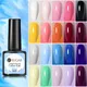 UR SUGAR Pink Blue Glitter Color Gel Nail Polish For Manicure Solid Gel Varnish Hybrid 7.5ml UV LED