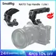 SmallRig Lightweight NATO Top Handle for DSLR Camera Cage Universal Handle with 5 Cold Shoe Adapters