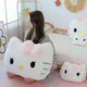 Sanrio Hello Kitty Plush Toy Soft Cuddly Pillow Comfortable Back Cushion Sofa Decorative Pillow Hug