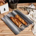 2/3/4pcs Non-Stick Bread Pans Baking utensils Tray Pastry Tools Loaf Baguette Mold Loaves Pan