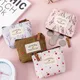 Fashion Flower Pattern Coin Purses Small Fresh Canvas Coin Wallet Lady Girls Earphone Coin Key Money