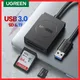 UGREEN USB 3.0 Card Reader SD Micro SD TF Card Adapter for Laptop OTG Micro USB to Multi Card Reader
