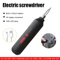 Electric Screwdriver Battery Rechargeable Cordless Screwdriver Powerful Impact Cordless Screwdriver