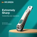 MR.GREEN Nail Clippers Stainless Steel Curved blade Clipper Fingernail Scissors Cutter Manicure