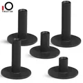 5 Pcs/set Durable Black Rubber Golf Tees 1.5" 2.25" 2.75" 3" 3.13" Mixed Height Ball Holder for