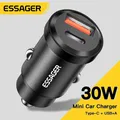 Essager 30W USB Car Charger Quick Charge 4.0 3.0 FCP USB PD For Xiaomi Poco iPhone 12 13 14 Pro