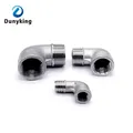 1/8" 1/4" 3/8" 1/2" 3/4" 1" Female x Male Thread Street Elbow 90 Degree Angled SS 304 Stainless