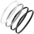 4 Pieces Thick Non-Slip Elastic Sport Headbands Hair Headbands Exercise Hair and Sweatbands for