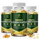 Organic Ashwagandha KSM66 Ayurvedic Supplement - Focus Mood Support Increase Energy Strength Brain