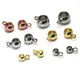 20PCS Stainless Steel Spacer Beads Pendant Charms Clasps Gold Color Bail Beads Connectors for DIY