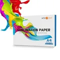 HTVRONT 150 Sheets A4（US）8.5 x 11 inches Sublimation Paper Heat Transfer Paper for Inkjet Printer