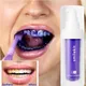 V34 Purple Safe Teeth Whitening Toothpaste Teeth Cleaning Remove Yellow Stains Fresh Breath