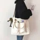 Women's Bag Shopper Simple Fashion Zipper Handbags Nylon Waterproof Solid Crossbody Large Capacity