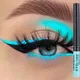 12 Colors Colorful Liquid Eyeliner Pencil Waterproof Long-Lasting Quick-Dry No Blooming Blue Pink