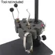 Fly Tying Vise Tool Holder EVA Organizer Fly Fishing Strapped Tools Tray Soft Foam Tool Tie-down