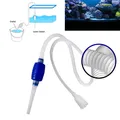 Aquarium Siphon Gravel Water Filter Cleaning Tool Handheld Fish Tank Vacuum Cleaner Water Changer