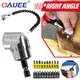105 Degree Right Angle Drill Attachment and Flexible Angle Extension Bit Kit for Drill or