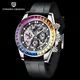 PAGANI Design 2023 New Men Automatic Mechanical Chronograph Top Brand Stainless Steel Sapphire