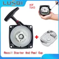 LUSQI 2PCS Easy Pull Recoil Starter Kit Fit 40-5 CG430 44F-5 Factory Production Spot Lawn Mower