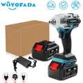 18V Cordless Brushless Electric Wrench Impact Wrench Socket Wrench 350N.m Hand Drill DIY Tool for