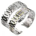 Curved End Stainless Steel Watchband for Tissot 1853 Couturier T035 14/16/17/18/22/24mm Watch Band