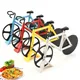 Pizza Cutter Stainless Steel Bicycle Shape Wheel Bike Roller Pizza Chopper Slicer Pizza Cutting