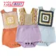 Knitted Rompers For Babies Spring Autumn Girl Baby Romper Set Infant Boys Clothes Jumpsuit Woolen