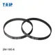 TASP 2pcs Timing Drive Belt 2M-180-6 Perimeter 180mm Width 6mm Teeth 90 Synchronous Conveyor Spare