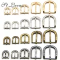 10pcs/lot 11mm/13mm/15mm/20mm/25mm silver bronze gold Square metal shoes bag Belt Buckles decoration