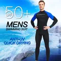 Men Long Sleeve Quick Dry Swimming Suit Adult Nylon Uv Protection Snorkeling Surfing Wetsuit Water