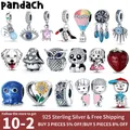 2023 New 925 Sterling Silver Charms Beads Fit Pandora Bracelet DIY Jewelry For Women Pendants Girl