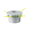 Universal Aluminum grass Trimmer Head 4 Lines String for garden tools gasoline Bump Spool Strimmer