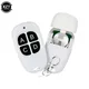 Universal Garage Remote Control 433 mhz 4-keys Door Gate Copy Control Wireless Clone Electronic Gate