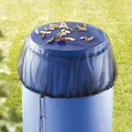 Mesh Cover Netting For Rain Barrels Water Collection Buckets Cover Water Tank Protection Lid Rain