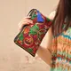 Women Ethnic National Retro Butterfly Flower Bags Handbag Coin Purse Embroidered Lady Clutch Tassel