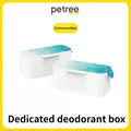 Petree Automatic Cat Litter Box Deodorization Sterilization Boxes Natural Non-toxic Plant Essential