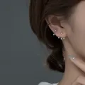 Korean Earings Fashion Jewelry Statement Earrings Double-wearing Round Bead Earrings Stud Earrings