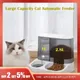 Large Capacity Automatic Cat Food Dispenser Drinking Water Bowl Pet Supplies Wet and Dry Separation