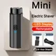 Electric Shaver Led Display Men's Electric Shaver USB Rechargeable Epilator Portable Beard Knife