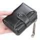 Women Wallets and Purses PU Leather Money Bag Female Short Hasp Purse Small Coin Card Holders Blue