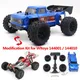 Monster Truck Modified Body Shell Kit for Wltoys 144001 144010 Upgrade Front Bumper with Lamp Big