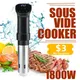 1800W IPX7 Waterproof Vacuum Sous Vide Cooker Immersion Circulator Accurate Cooking With LED Digital