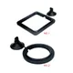 2/1 pcs Fish Feeding Supplies Plastic Buoyancy Circle for Aquarium Floating Food Feeder 2 Colors