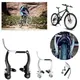 1 Set New Aluminum Alloy Mountain Bike V Brake Front or Rear Bicycle Road Bike Brake Riding