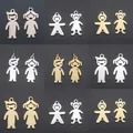 5pcs/lot 316 Stainless Steel Boy Girl Family Charm Pendant Wholesale Daughter Charms for Bracelet