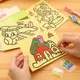 10Pcs Children Drawing Toys Sand Painting Pictures Kid DIY Crafts Education Toy for Boys Girls