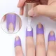 U-shape Nail Form Guide Sticker Stripping Tape Anti-splash Protection Nails Creative Fingerprint