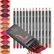 Waterproof Pencil Lipstick Set Pen Matte Lip Liner Long Lasting Makeup Pens Easy to Wear Non-stick