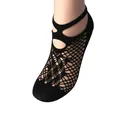 Women Sexy Summer Short Over Ankle Boat Socks Fishnet Mesh Black Floral Lace Patchwork Top Hollow