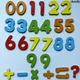 26PCS/LOT.0-9 Numbers fridge magnet math toys Teach your own Intelligence toys DIY puzzle games Self